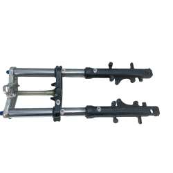 FORCELLA COMPLETA KAWASAKI ZX6R 00 02 BASTONI FODERI PIASTRE PERNO RUOTA