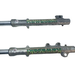 FORCELLA COMPLETA KAWASAKI EN 500 91 96 BASTONI FODERI STELI PIASTRE